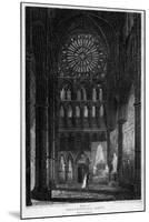 Poets' Corner, Westminster Abbey, London, 1815-Lewis-Mounted Giclee Print