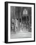 Poets' Corner, Westminster Abbey, London-Frederick Henry Evans-Framed Photographic Print