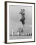 Pogo Stick Champion Donald Saboe Jr-George Skadding-Framed Photographic Print