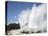 Pohutu and Prince of Wales Feathers Geyser, Whakarewarewa, Rotorua, New Zealand-Stocktrek Images-Stretched Canvas