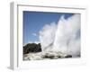 Pohutu and Prince of Wales Feathers Geyser, Whakarewarewa, Rotorua, New Zealand-Stocktrek Images-Framed Photographic Print