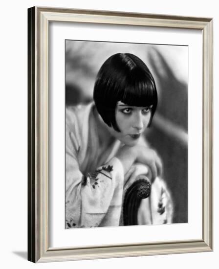 Poings De Fer Coeur D'Or Girl in Every Port De Howardhawks Avec Louise Brooks 1928-null-Framed Photo