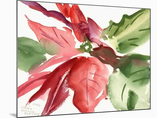 Poinsettia, 2003-Claudia Hutchins-Puechavy-Mounted Premium Giclee Print