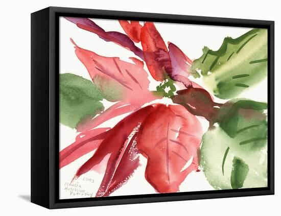 Poinsettia, 2003-Claudia Hutchins-Puechavy-Framed Stretched Canvas