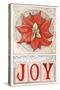 Poinsettia Joy-Diannart-Stretched Canvas