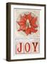 Poinsettia Joy-Diannart-Framed Art Print