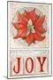 Poinsettia Joy-Diannart-Mounted Art Print