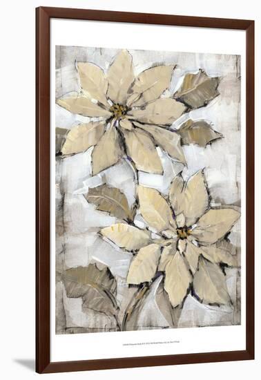 Poinsettia Study II-Tim O'toole-Framed Art Print