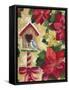 Poinsettia-Marietta Cohen Art and Design-Framed Stretched Canvas