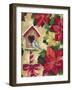 Poinsettia-Marietta Cohen Art and Design-Framed Giclee Print