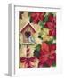 Poinsettia-Marietta Cohen Art and Design-Framed Giclee Print