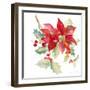 Poinsettias II-Lanie Loreth-Framed Art Print