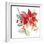 Poinsettias II-Lanie Loreth-Framed Art Print