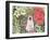 Poinsettias-Hilary Jones-Framed Giclee Print