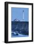 Point Arena Lighthouse and Museum, Arena Rock Marine Natural Preserve, California, Usa-Rainer Mirau-Framed Photographic Print