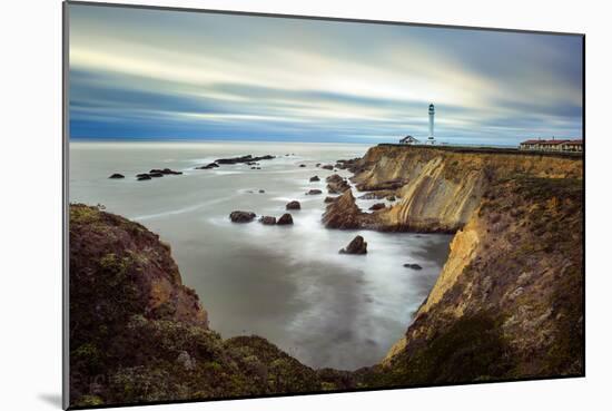 Point Arena Lighthouse In Mendocino County-Joe Azure-Mounted Photographic Print