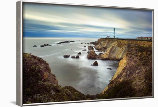 Point Arena Lighthouse In Mendocino County-Joe Azure-Framed Photographic Print