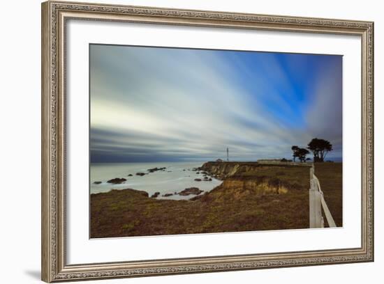 Point Arena Lighthouse In Mendocino County-Joe Azure-Framed Photographic Print