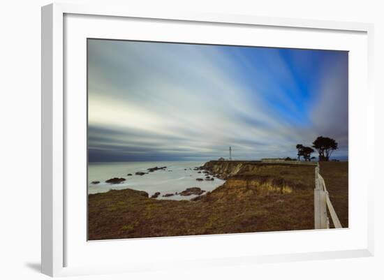 Point Arena Lighthouse In Mendocino County-Joe Azure-Framed Photographic Print