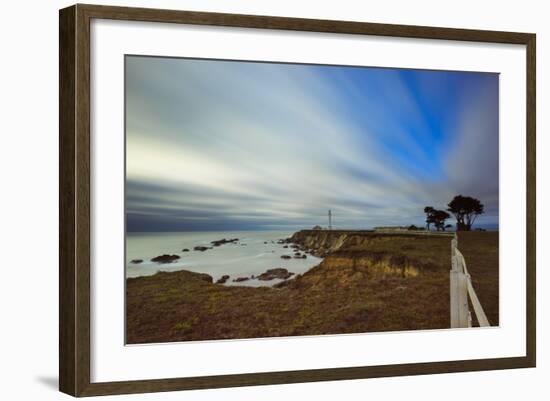 Point Arena Lighthouse In Mendocino County-Joe Azure-Framed Photographic Print