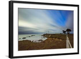 Point Arena Lighthouse In Mendocino County-Joe Azure-Framed Photographic Print