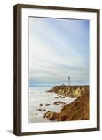 Point Arena Lighthouse In Mendocino County-Joe Azure-Framed Photographic Print