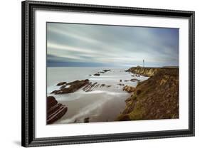 Point Arena Lighthouse In Mendocino County-Joe Azure-Framed Photographic Print