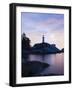 Point Atkinson Lighthouse, on the Strait of Georgia, Vancouver, British Columbia, Canada-Christian Kober-Framed Photographic Print