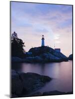 Point Atkinson Lighthouse, on the Strait of Georgia, Vancouver, British Columbia, Canada-Christian Kober-Mounted Photographic Print