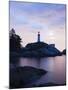 Point Atkinson Lighthouse, on the Strait of Georgia, Vancouver, British Columbia, Canada-Christian Kober-Mounted Photographic Print