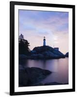 Point Atkinson Lighthouse, on the Strait of Georgia, Vancouver, British Columbia, Canada-Christian Kober-Framed Photographic Print