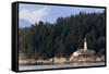 Point Atkinson Lighthouse, Vancouver, British Columbia, Canada, North America-Richard Cummins-Framed Stretched Canvas