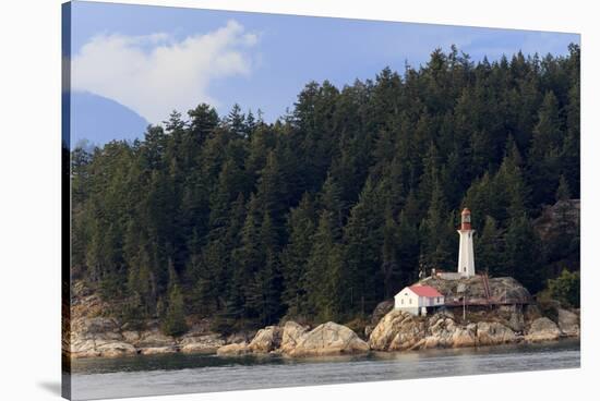 Point Atkinson Lighthouse, Vancouver, British Columbia, Canada, North America-Richard Cummins-Stretched Canvas