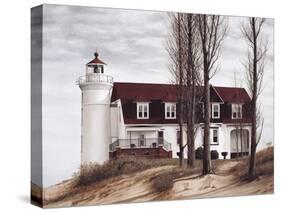 Point Betsie-David Knowlton-Stretched Canvas