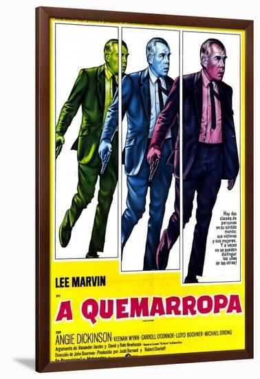 Point Blank, Argentine Movie Poster, 1967-null-Framed Art Print