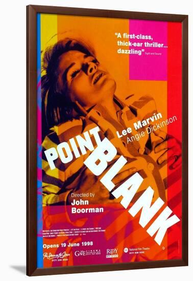 Point Blank, UK Movie Poster, 1967-null-Framed Art Print