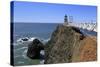 Point Bonita Lighthouse-Richard Cummins-Stretched Canvas