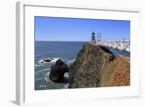 Point Bonita Lighthouse-Richard Cummins-Framed Photographic Print