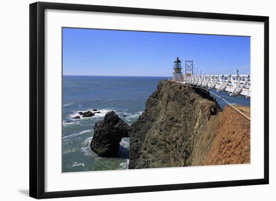 Point Bonita Lighthouse-Richard Cummins-Framed Photographic Print