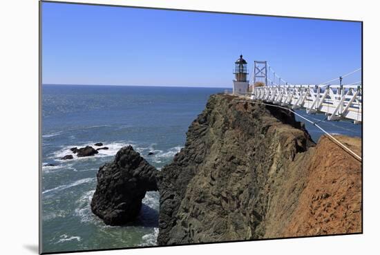 Point Bonita Lighthouse-Richard Cummins-Mounted Photographic Print