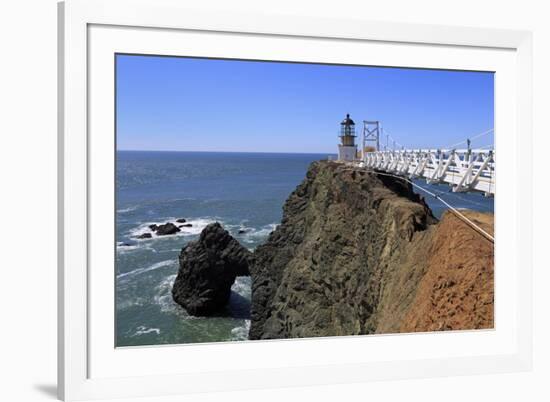 Point Bonita Lighthouse-Richard Cummins-Framed Photographic Print