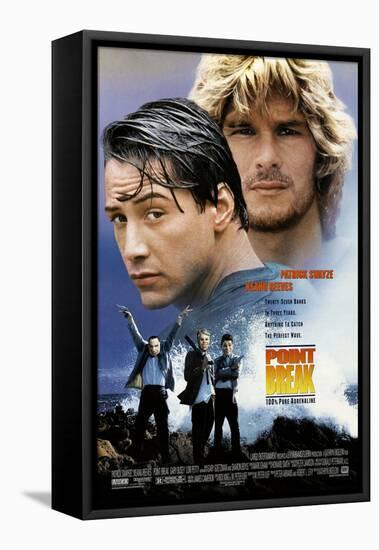 POINT BREAK [1991], directed by KATHRYN BIGELOW.-null-Framed Stretched Canvas