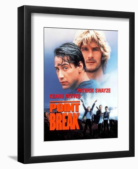 POINT BREAK [1991], directed by KATHRYN BIGELOW.-null-Framed Photographic Print