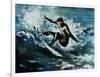 Point Break-Sydney Edmunds-Framed Giclee Print