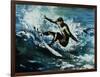 Point Break-Sydney Edmunds-Framed Giclee Print