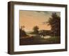 Point Breeze, the Estate of Joseph-Napoléon Bonaparte at Bordentown, New Jersey, 1817-20-Charles B. Lawrence-Framed Giclee Print