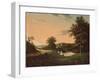 Point Breeze, the Estate of Joseph-Napoléon Bonaparte at Bordentown, New Jersey, 1817-20-Charles B. Lawrence-Framed Giclee Print