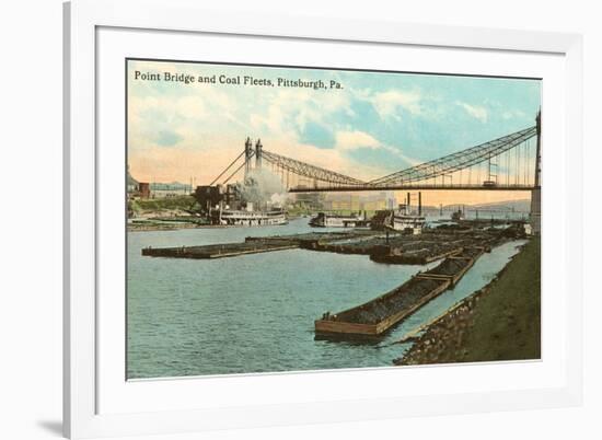 Point Bridge, Coal Fleet, Pittsburgh, Pennsylvania-null-Framed Premium Giclee Print