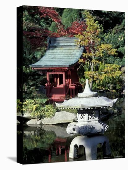 Point Defiance Park, Japanese Garden, Tacoma, Washington, USA-Merrill Images-Stretched Canvas