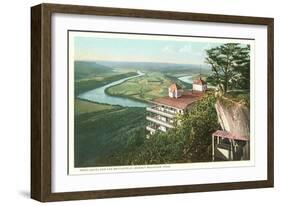 Point Hotel, Lookout Mountain, Tennessee-null-Framed Art Print